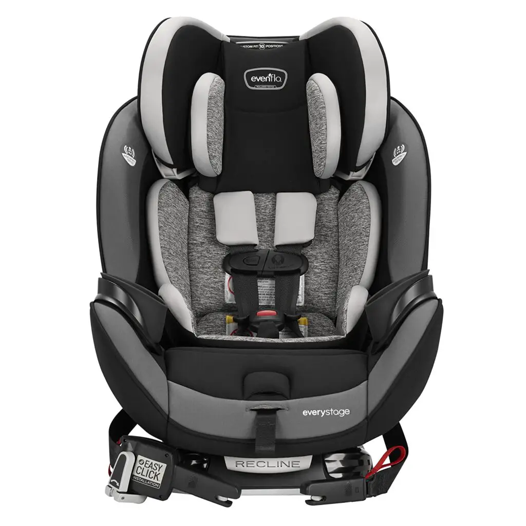  Evenflo EveryStage DLX All-in-One Car Seat for Tall Babies