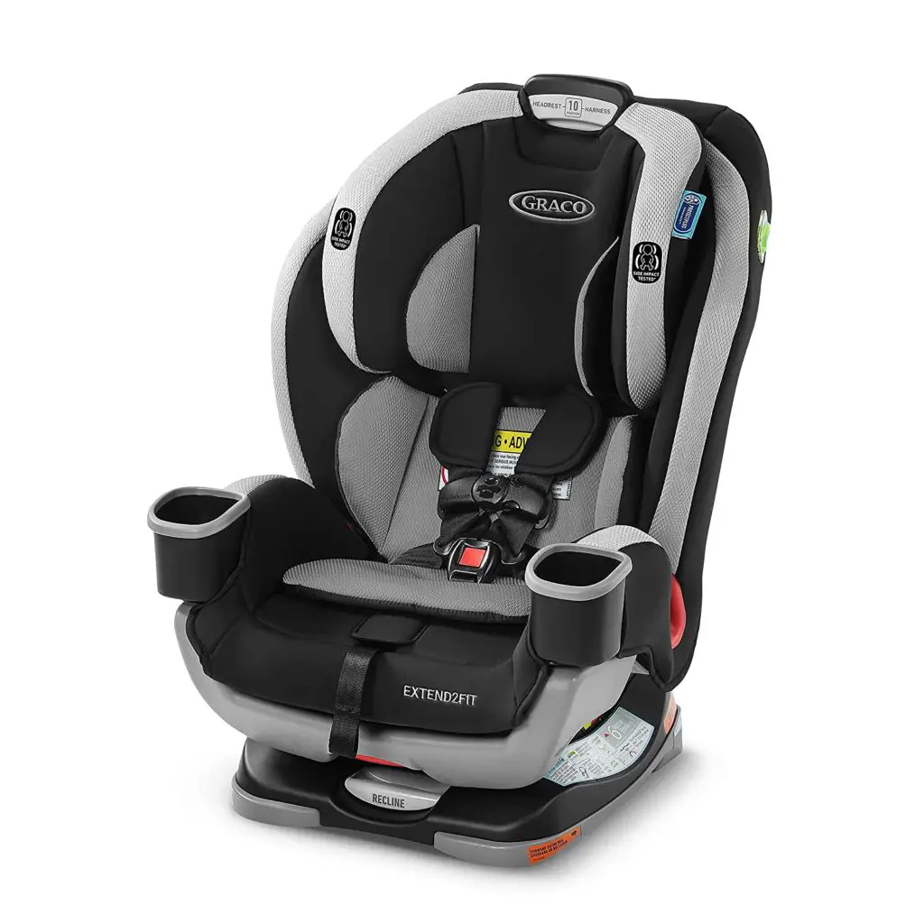  Graco Extend2Fit 3-in-1 Car Seat for Tall Babies