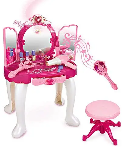 SainSmart Jr. Pretend Princess Girls Dress Up Mirror